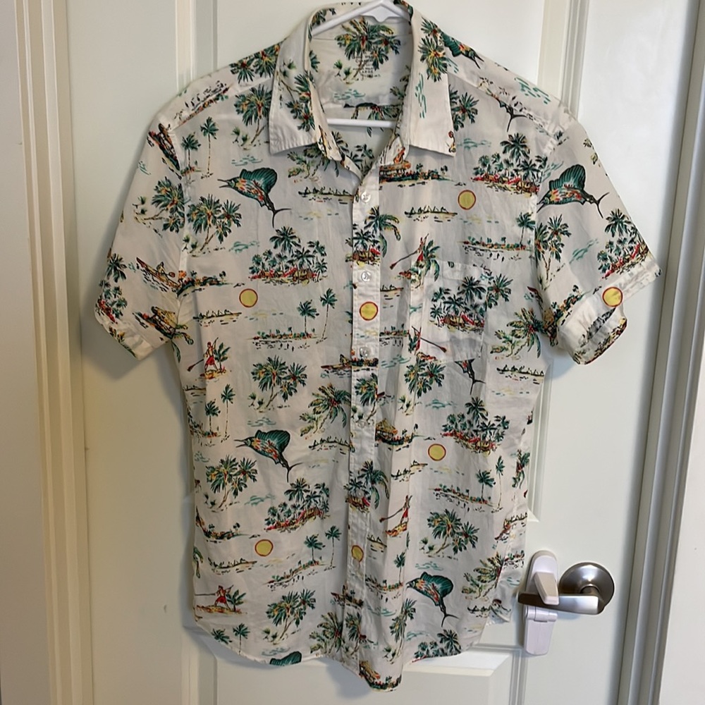 J. Crew Hawaiian shirt - excellent condition - Picture 2 of 3